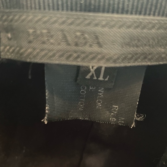 Men’s Logo nylon  Prada cap - Picture 4 of 5